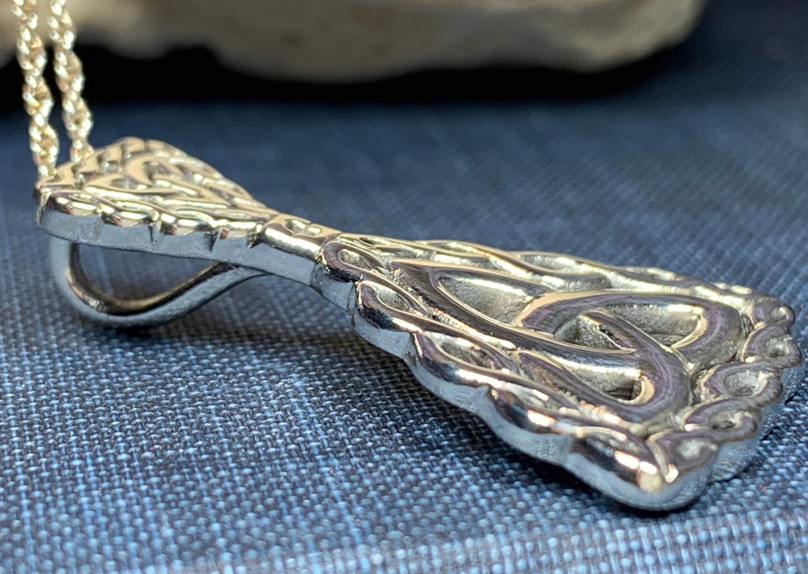 Naomh Trinity Knot Necklace