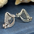 Cian Harp Post Earrings