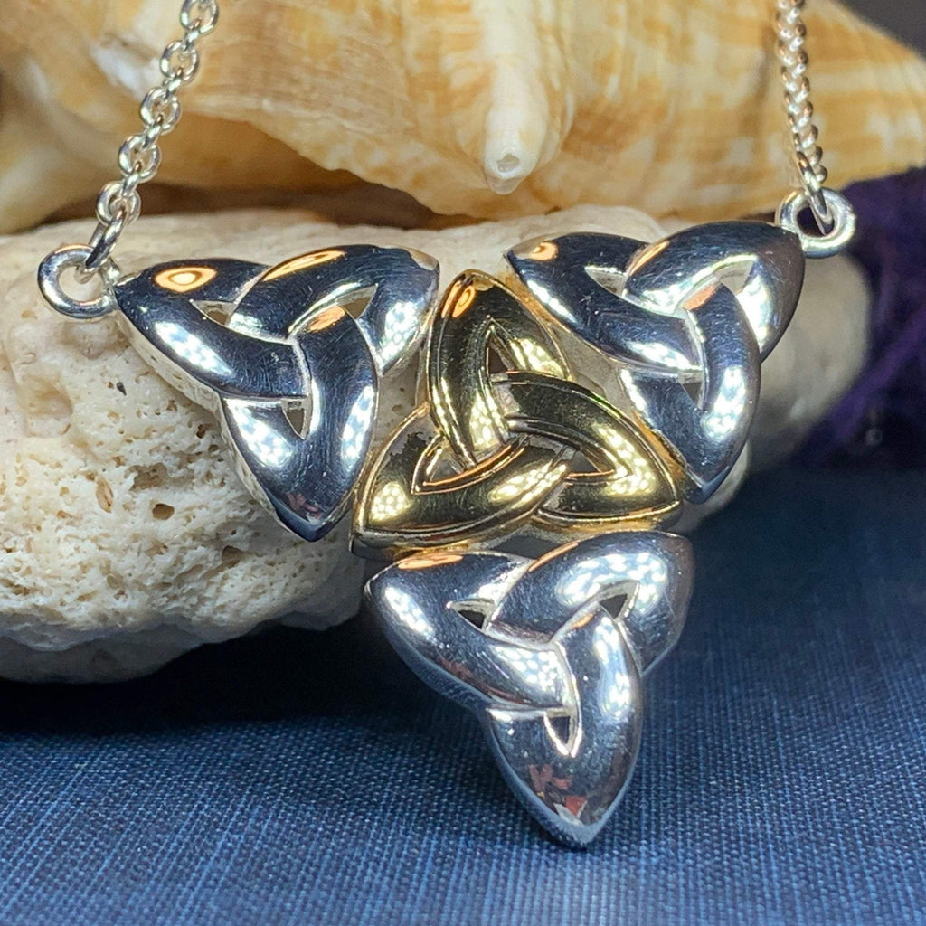 Kassity Trinity Knot Necklace