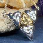 Kassity Trinity Knot Necklace