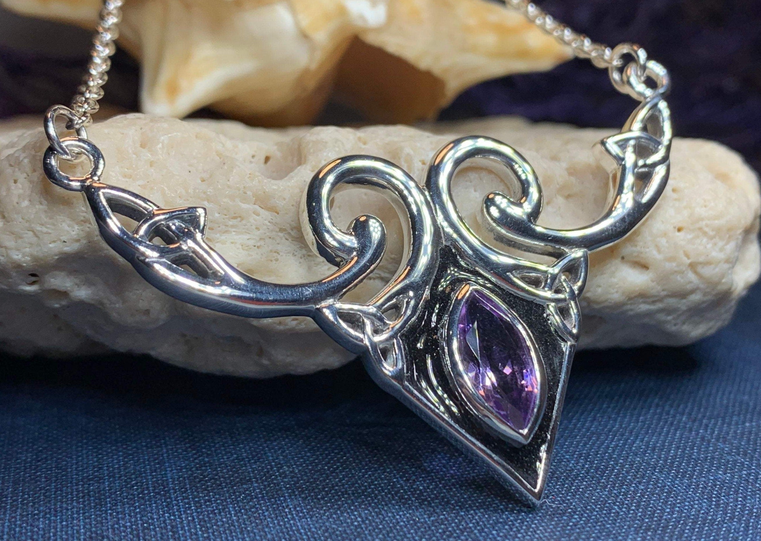 Meegan Trinity Knot Necklace