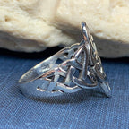 Double Trinity Knot Ring