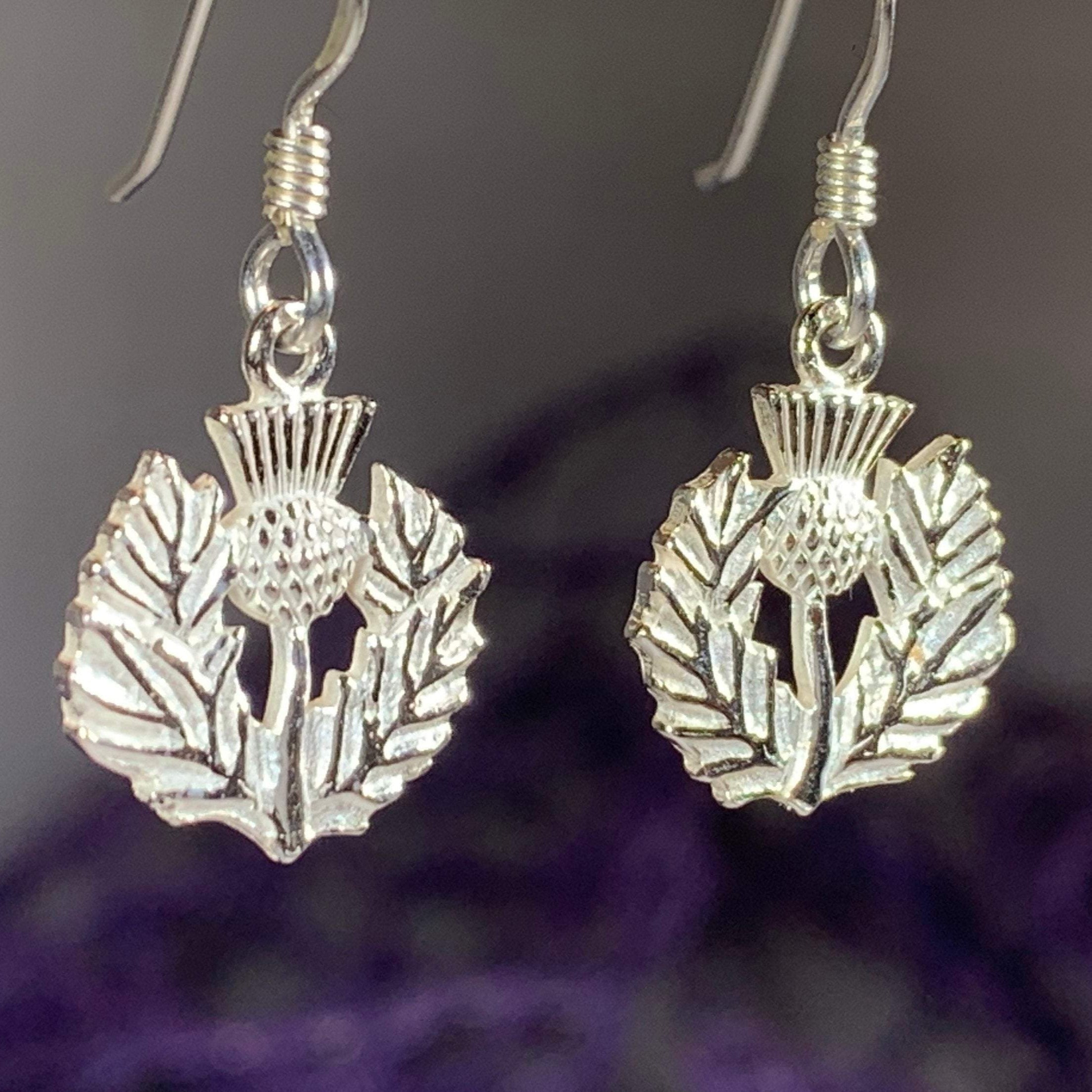 Branka Thistle Earrings