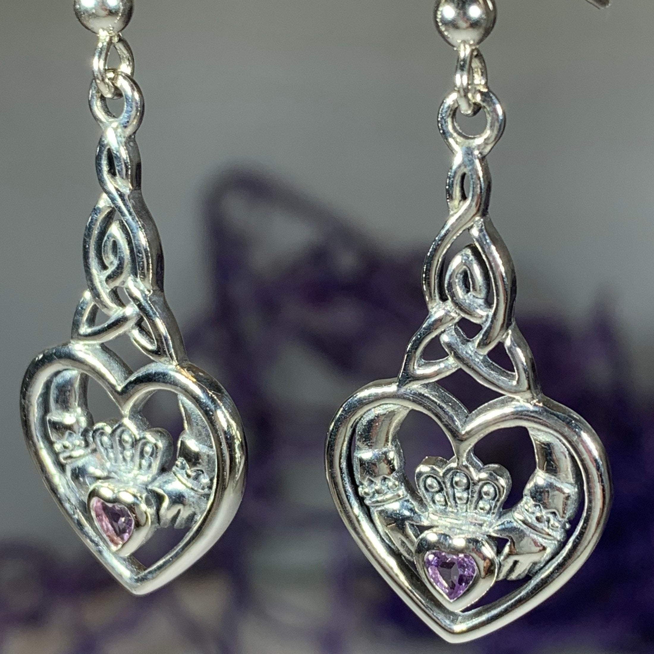 Careena Claddagh Earrings