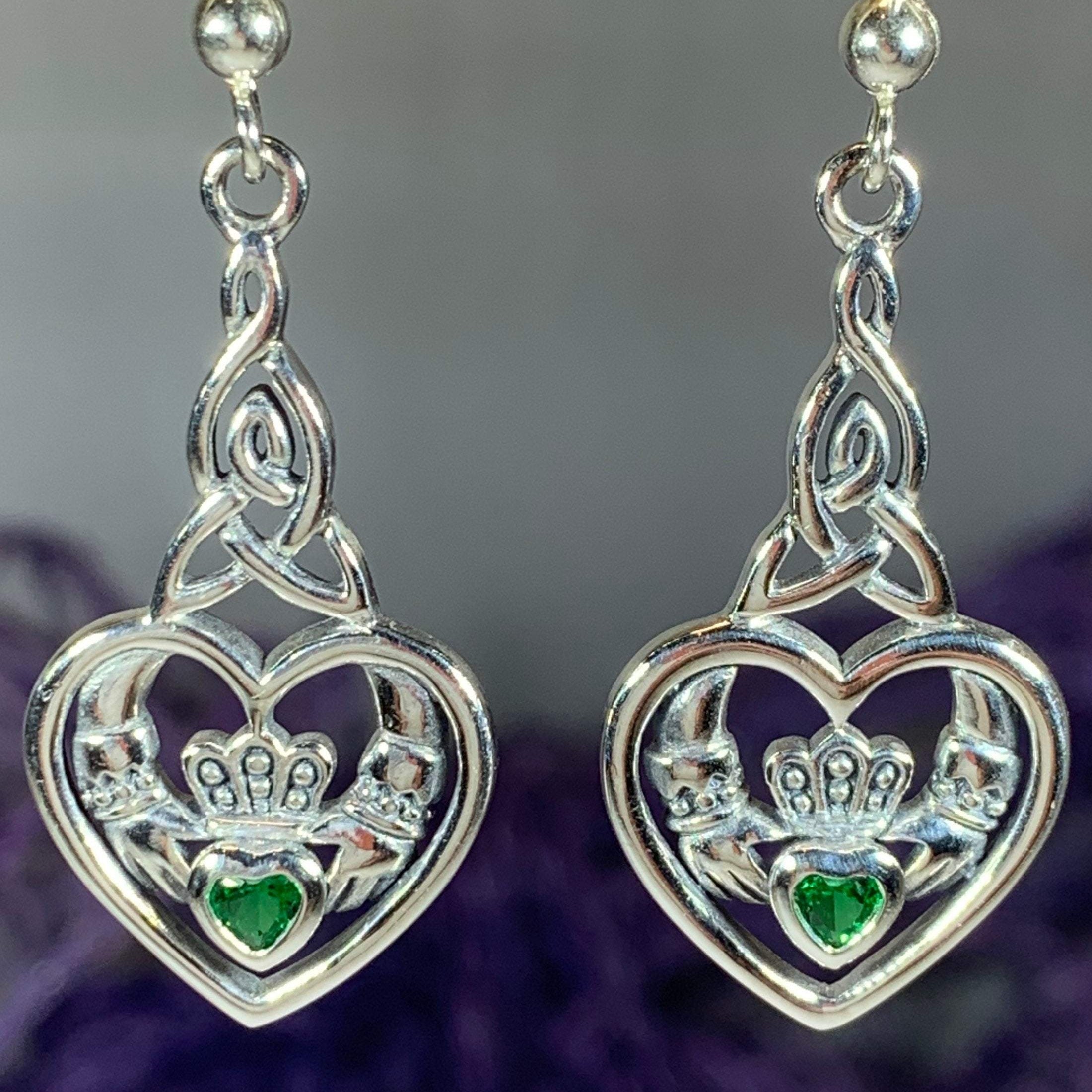 Careena Claddagh Earrings