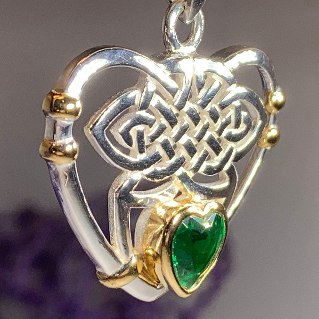 Celtic Embrace Heart Necklace
