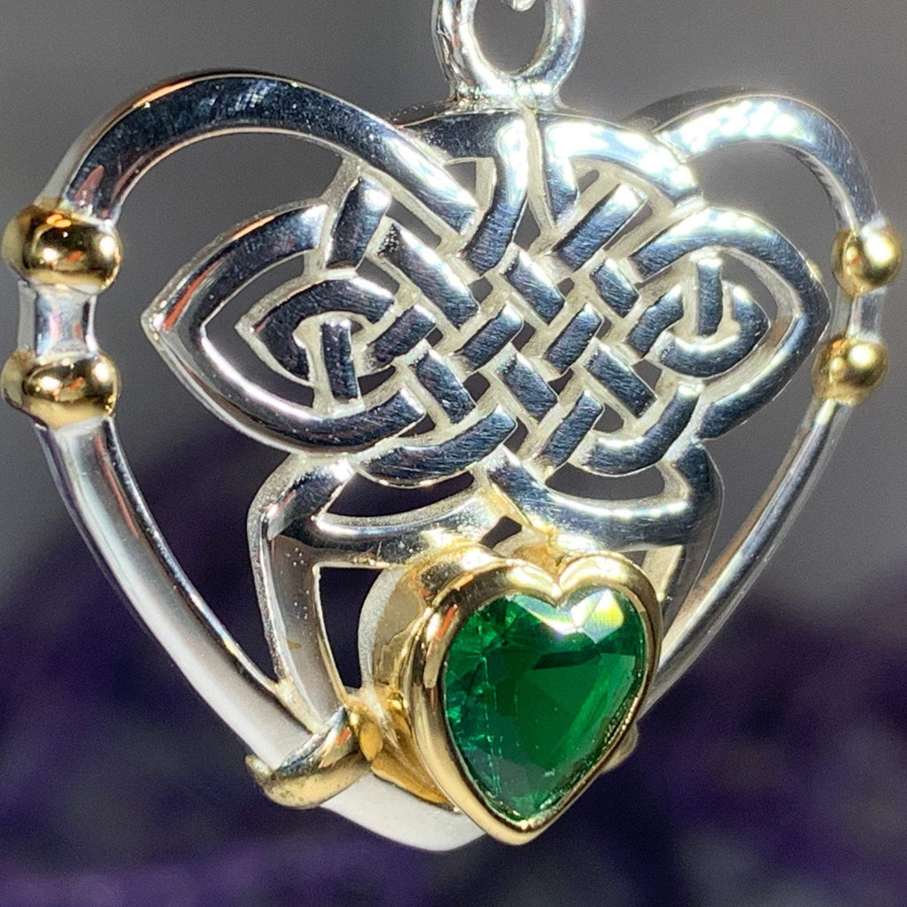 Celtic Embrace Heart Necklace