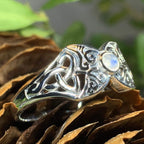 Celtic Triple Moon Ring