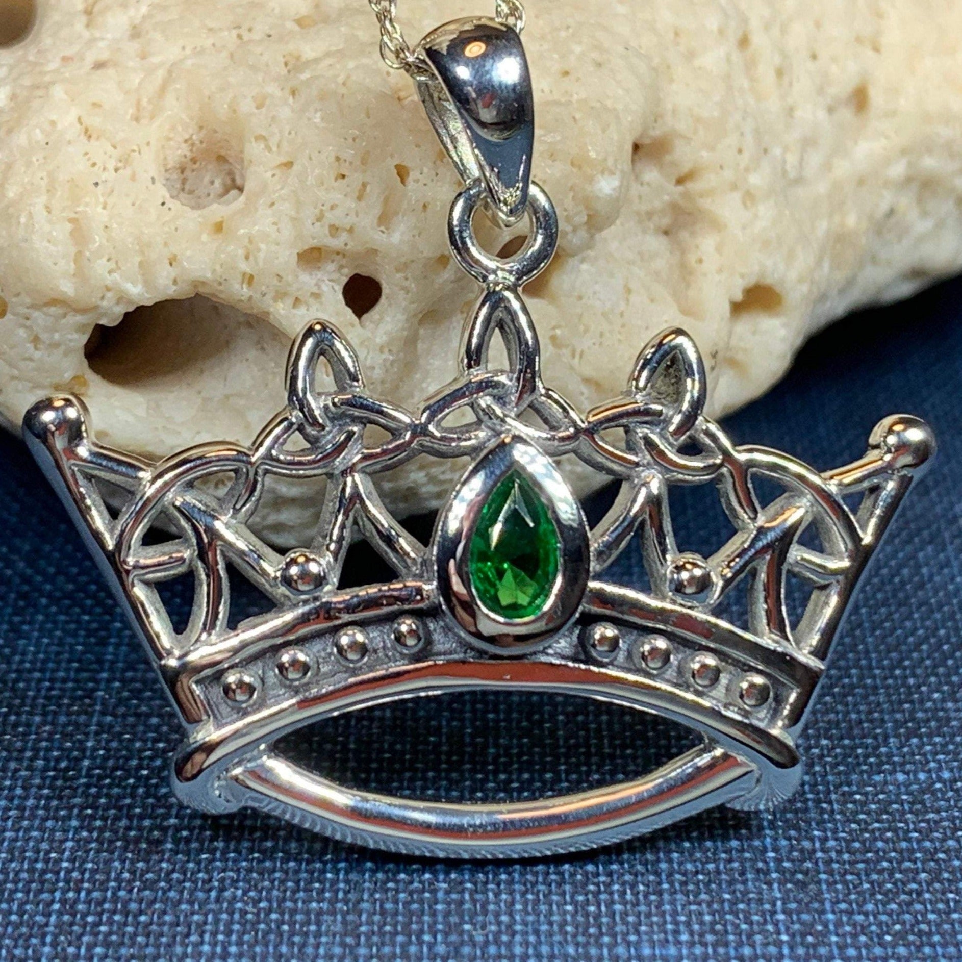 Celtic Crown Necklace