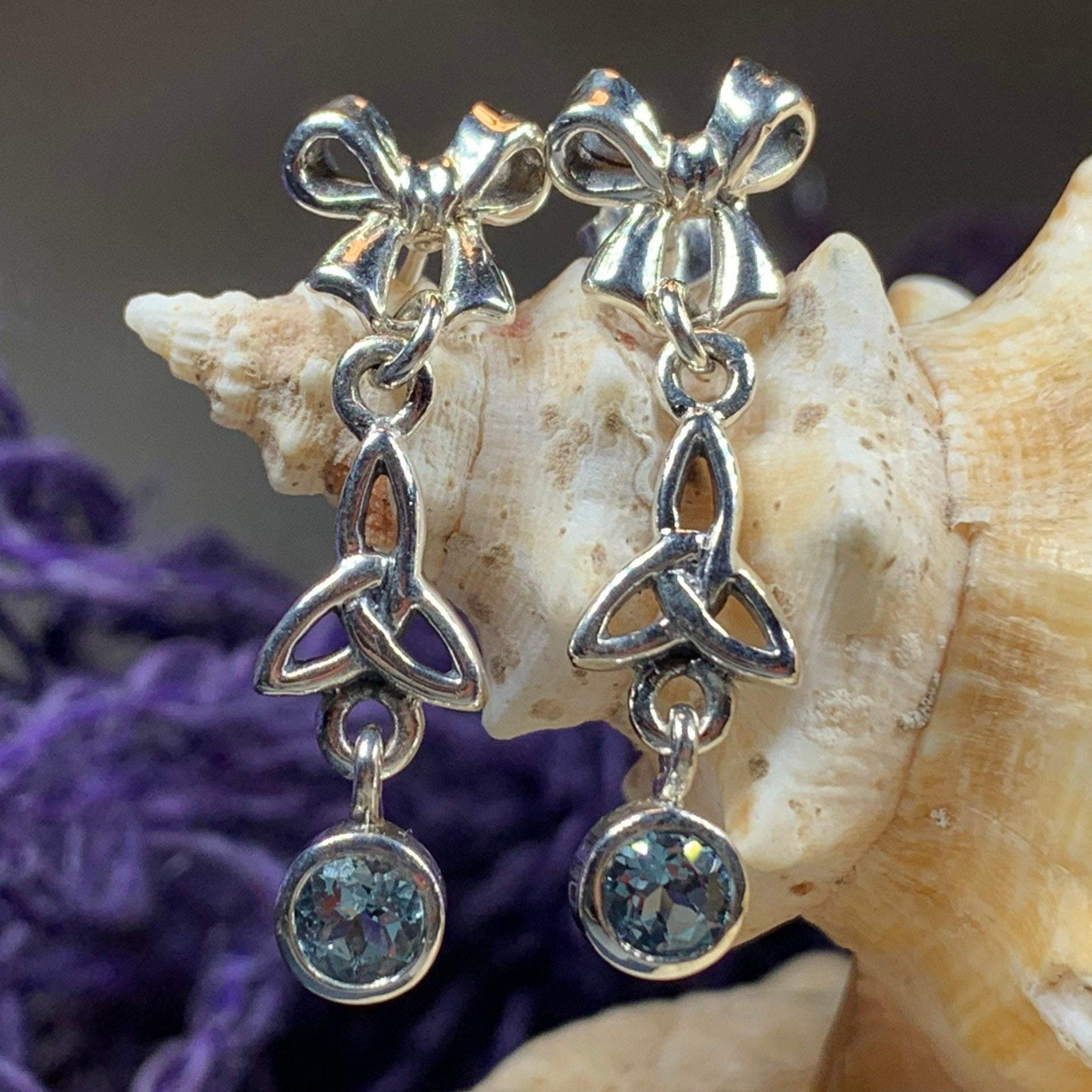 Joy Trinity Knot Earrings