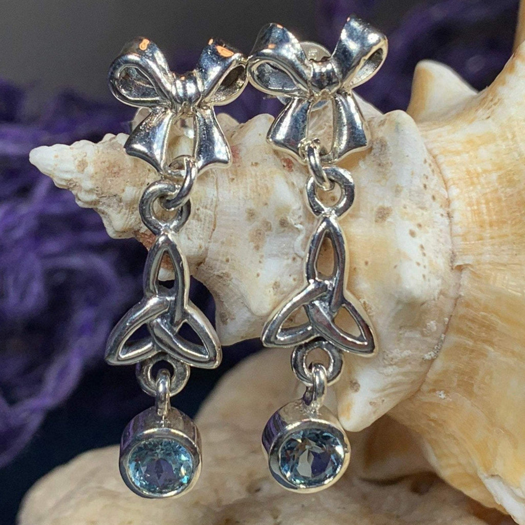 Joy Trinity Knot Earrings