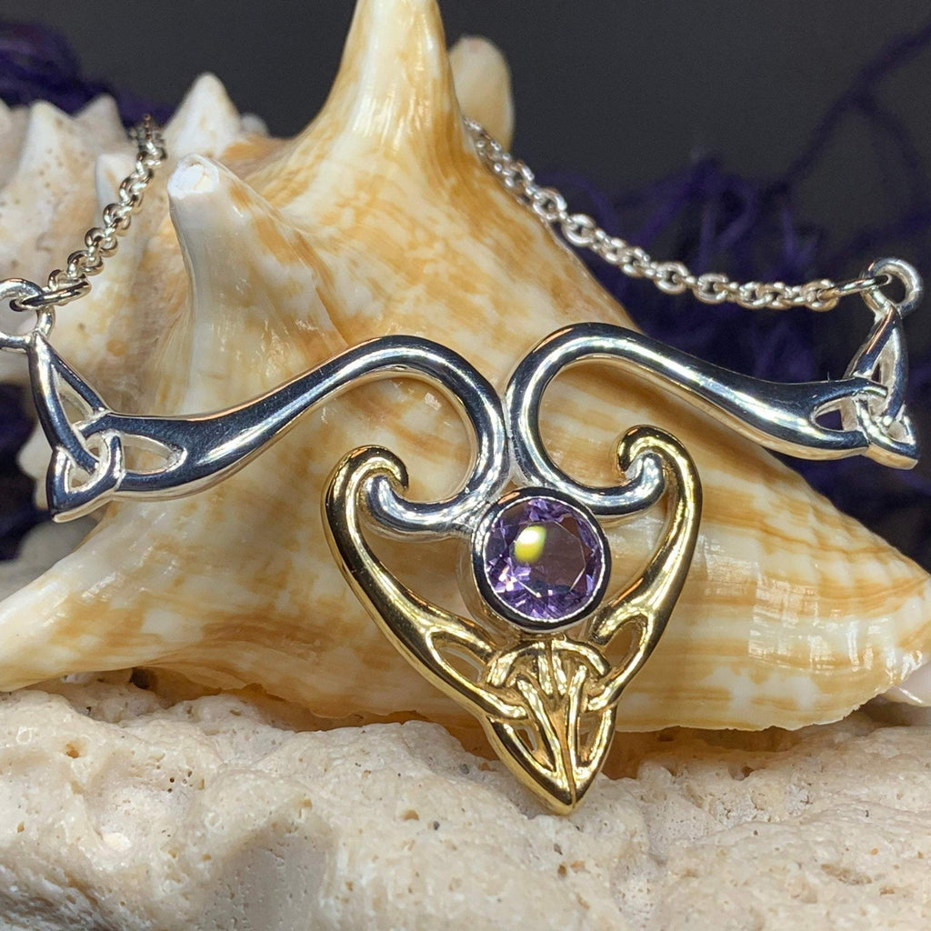 Koribella Trinity Knot Necklace