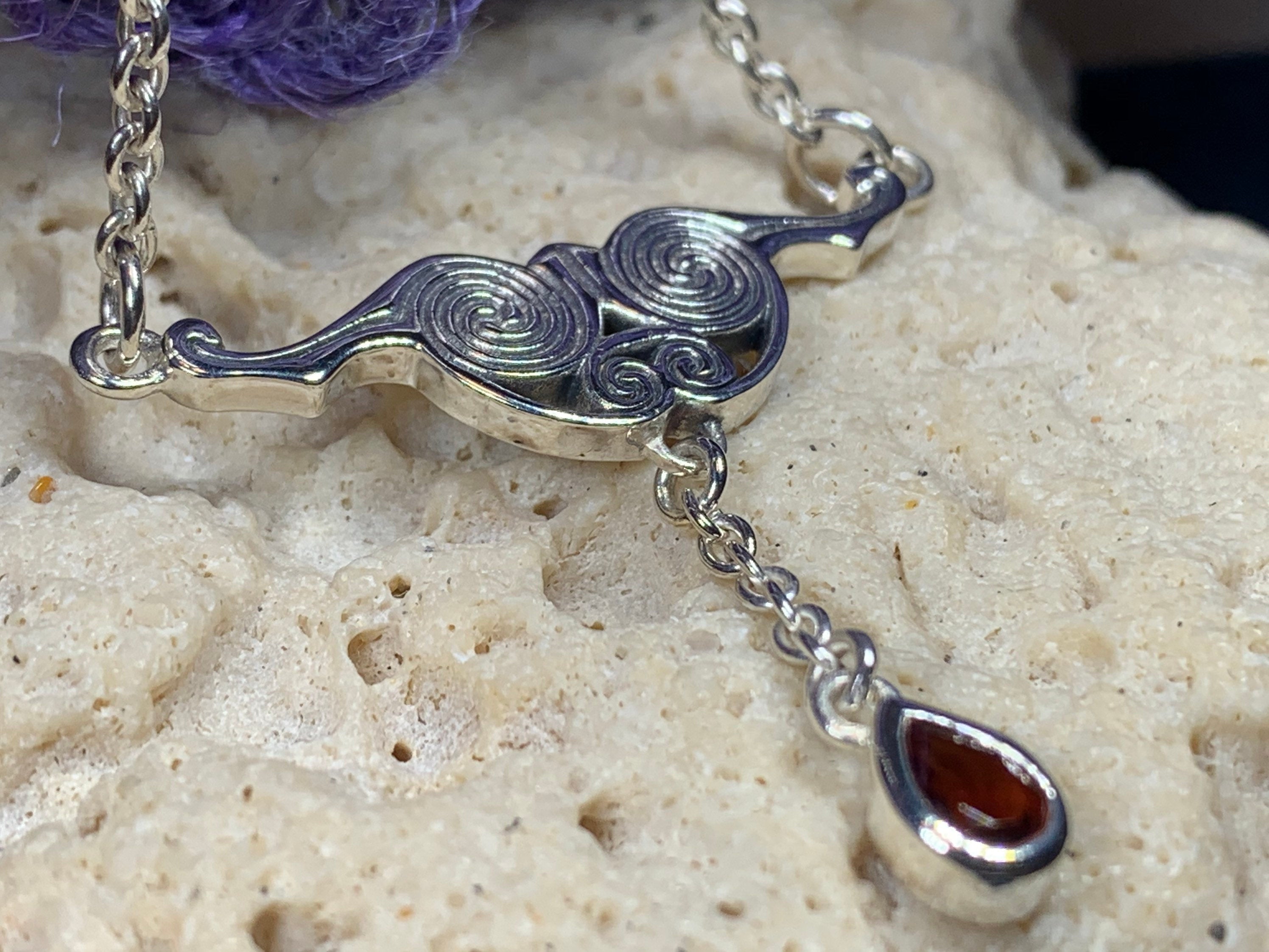 Liosa Celtic Spiral Necklace