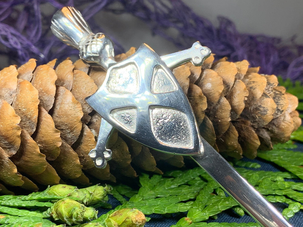 Scottish Saltire Kilt Pin