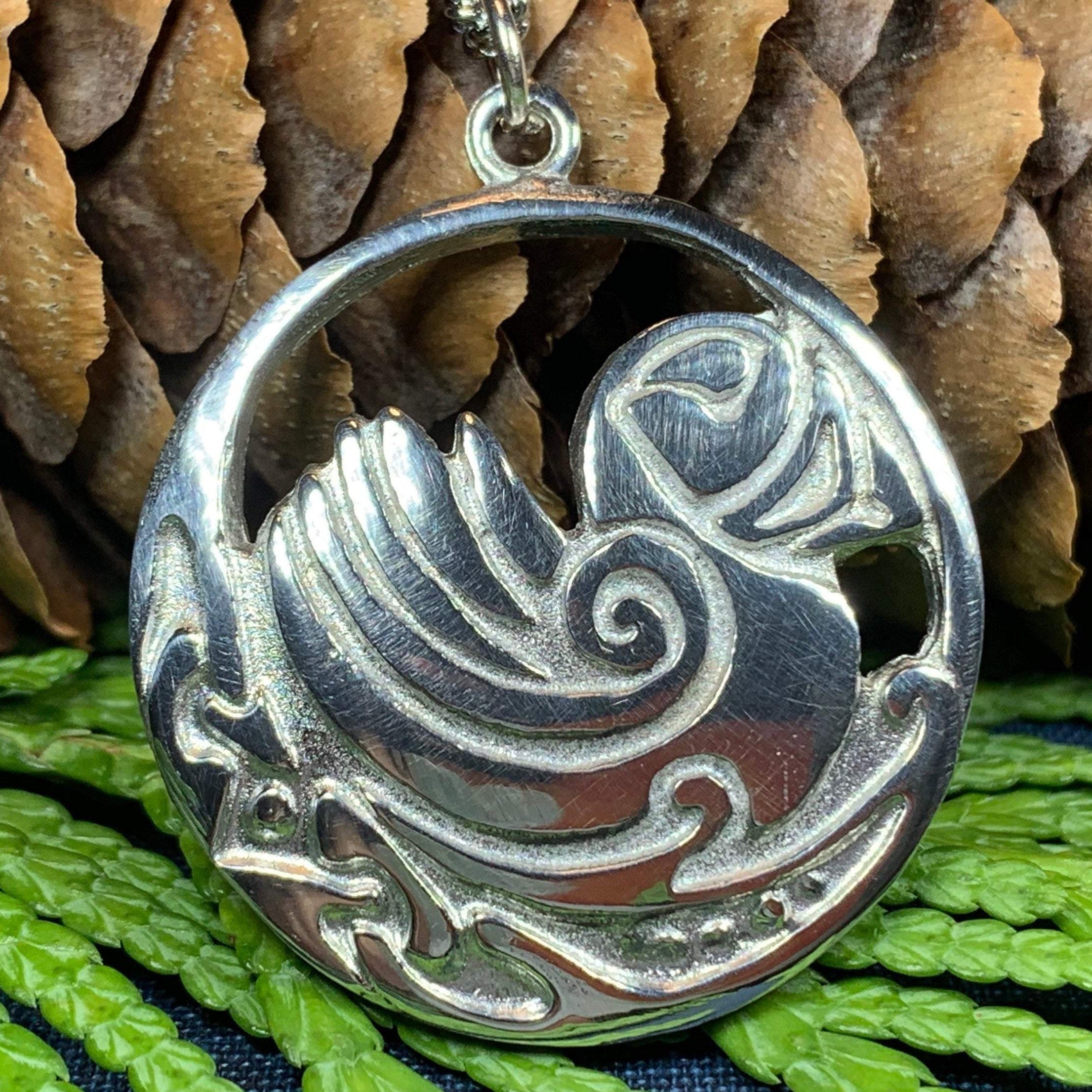 Celtic Puffin Necklace