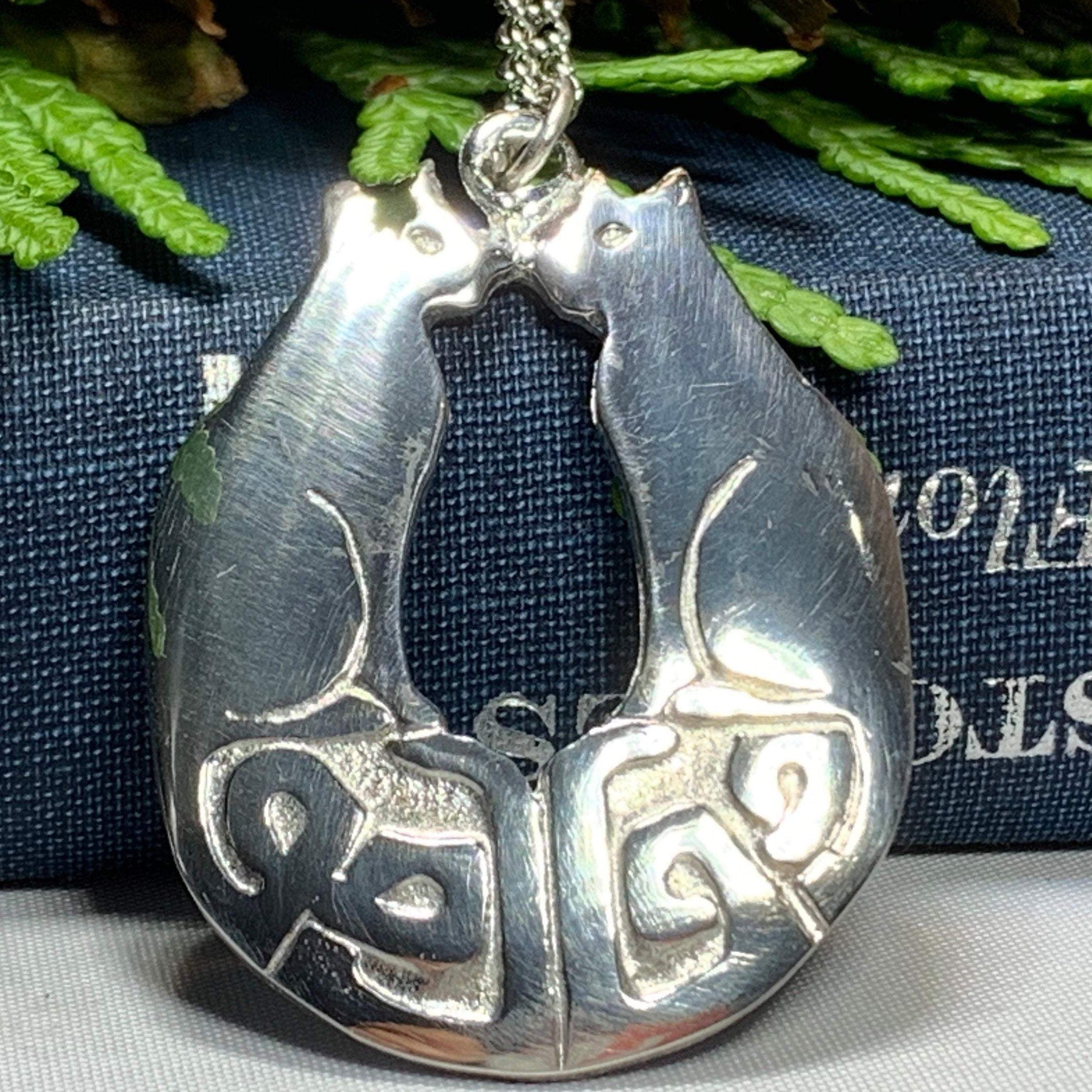 Celtic Cats Necklace
