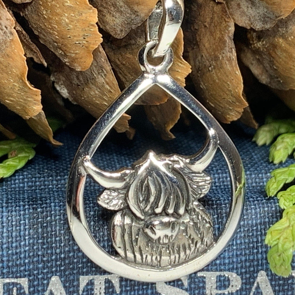 Highland Cow Necklace