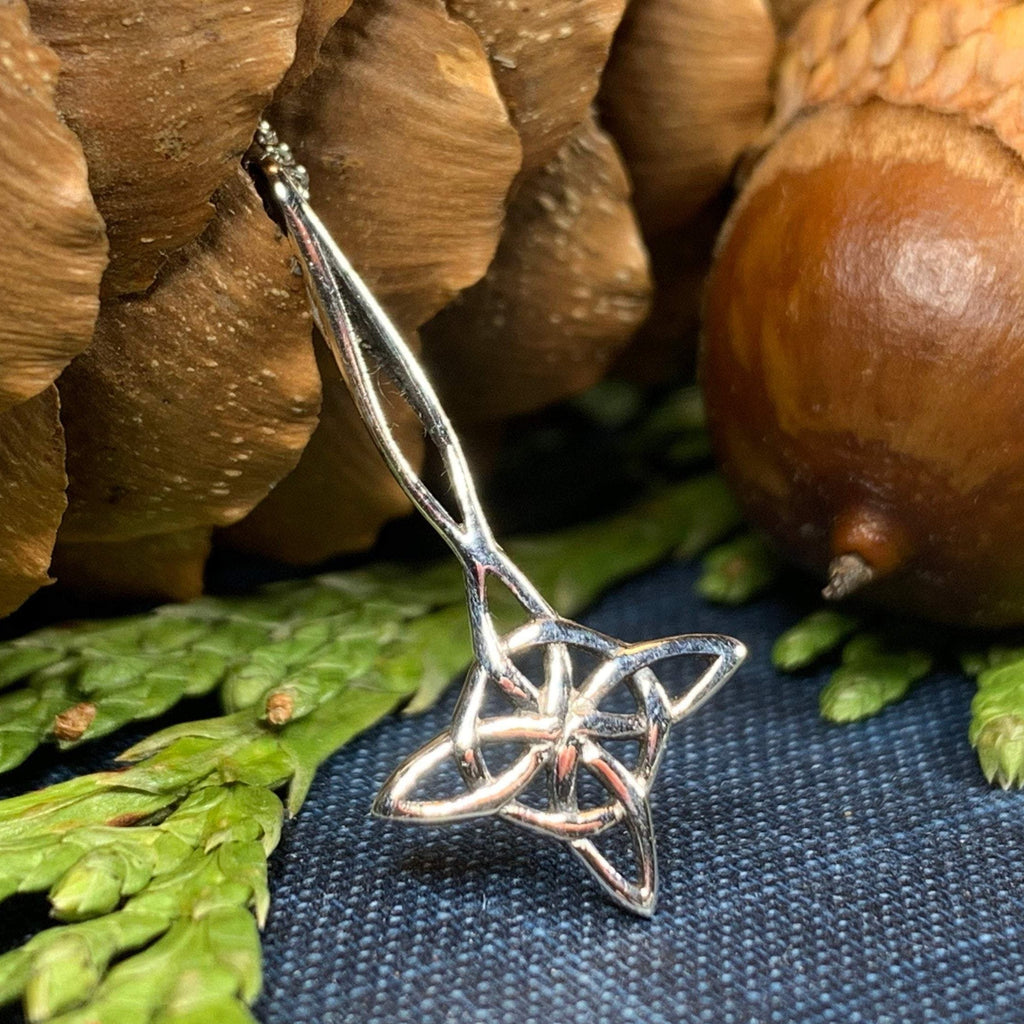 Shooting Star Celtic Knot Necklace