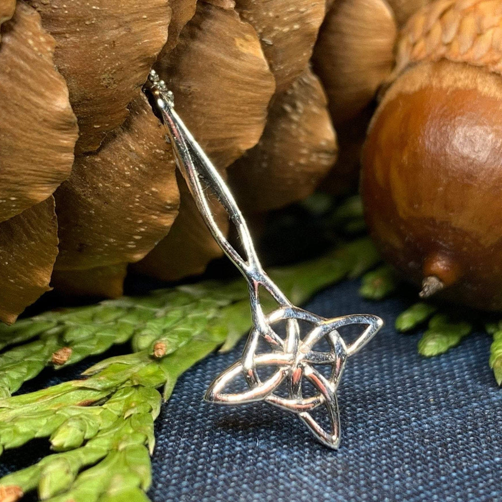 Shooting Star Celtic Knot Necklace