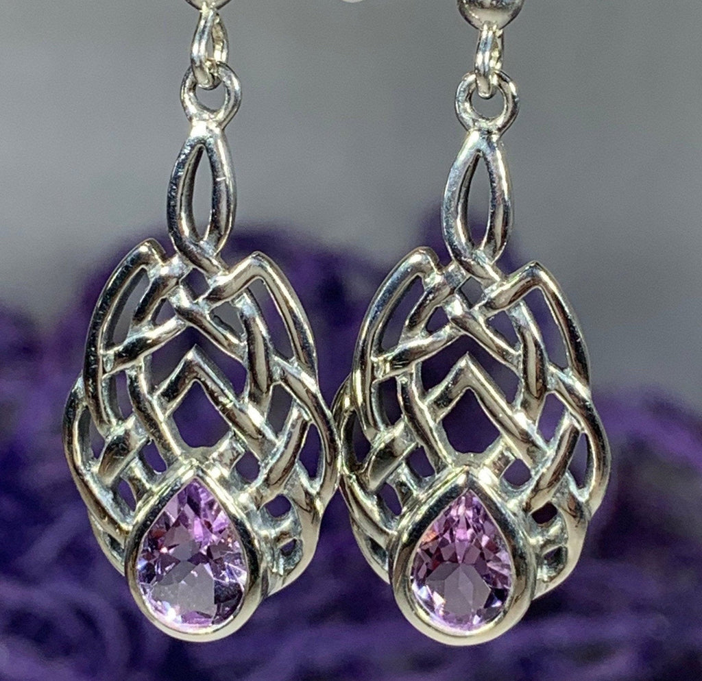 Abria Celtic Knot Earrings