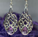 Abria Celtic Knot Earrings