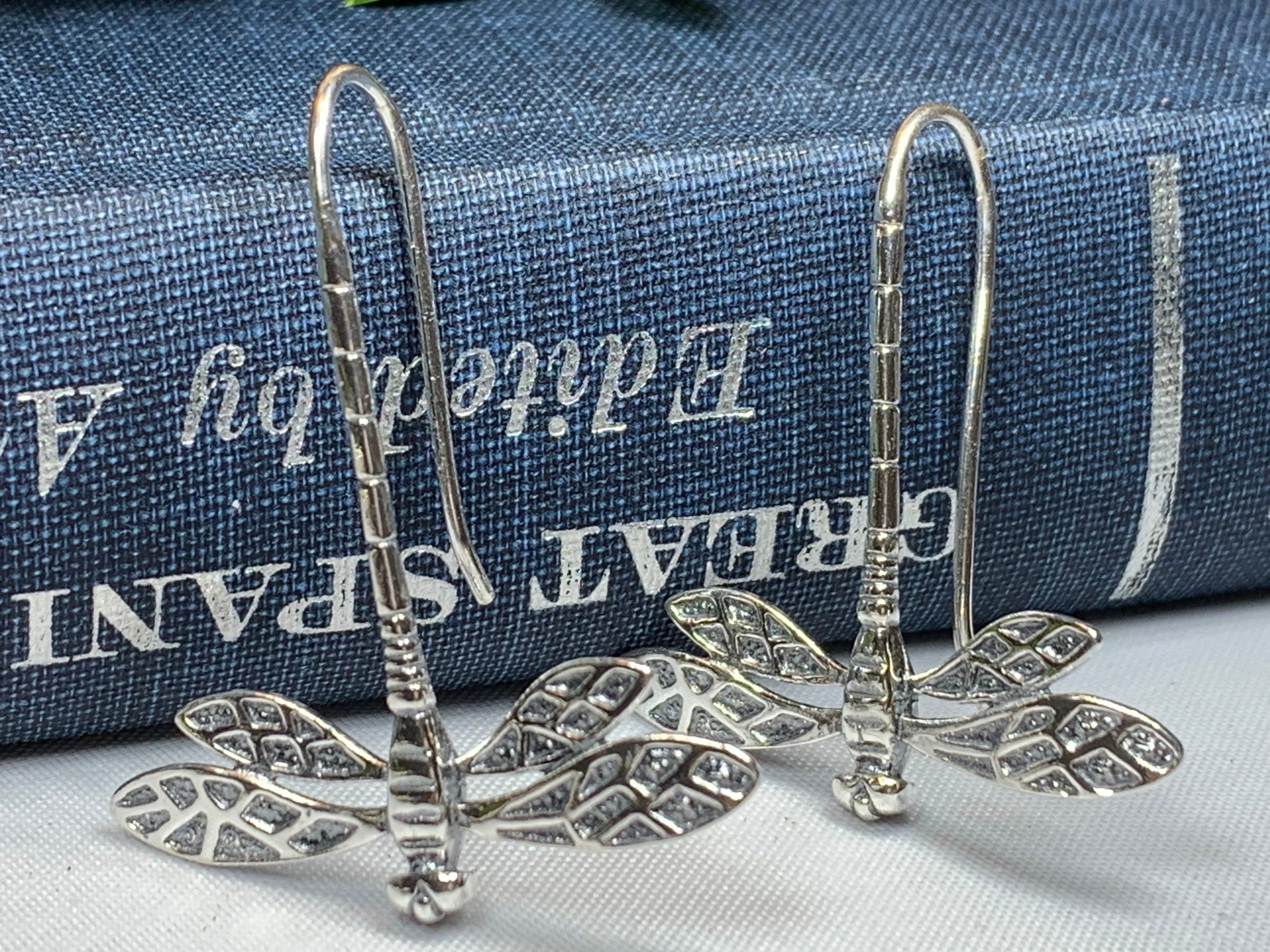 Elegant Dragonfly Earrings