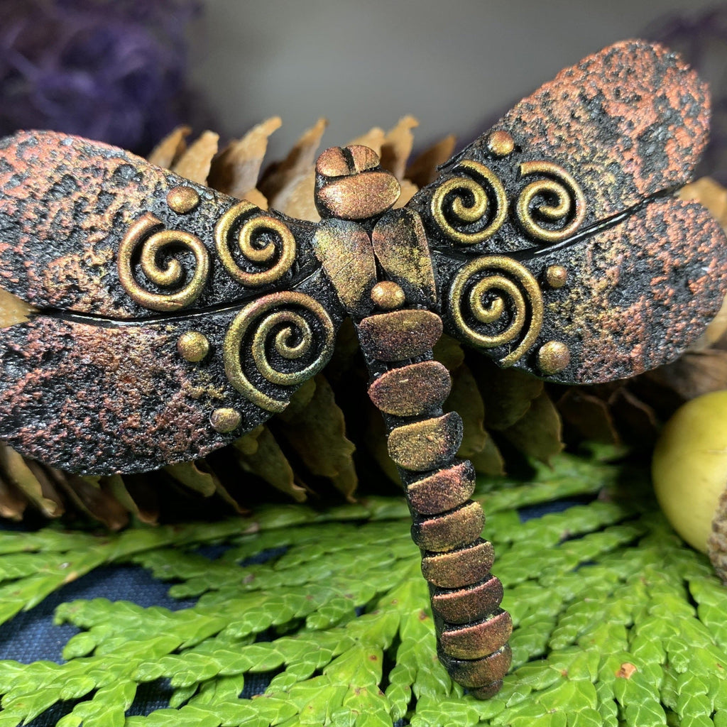Mystical Forest Dragonfly Brooch