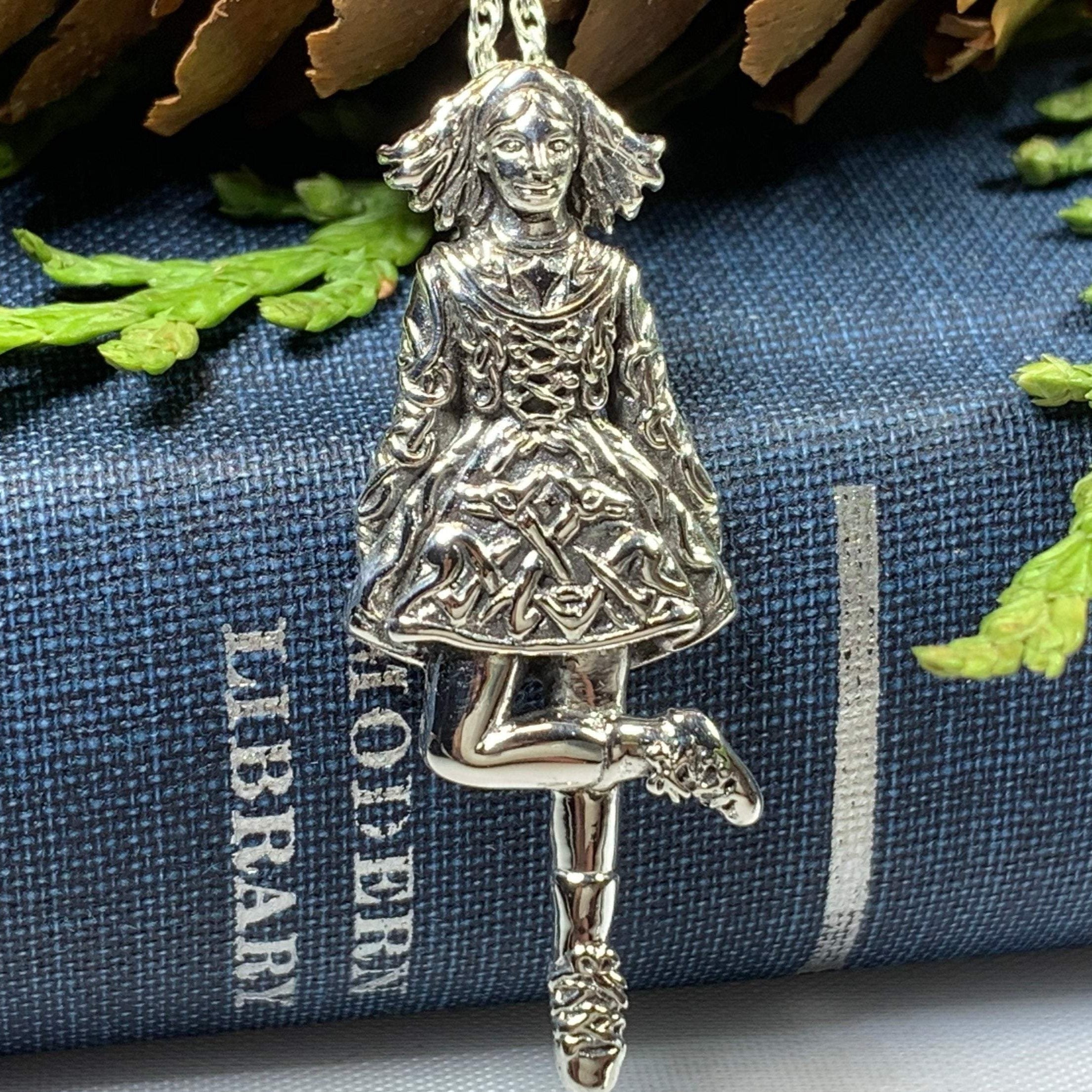 Feis Irish Dancer Necklace