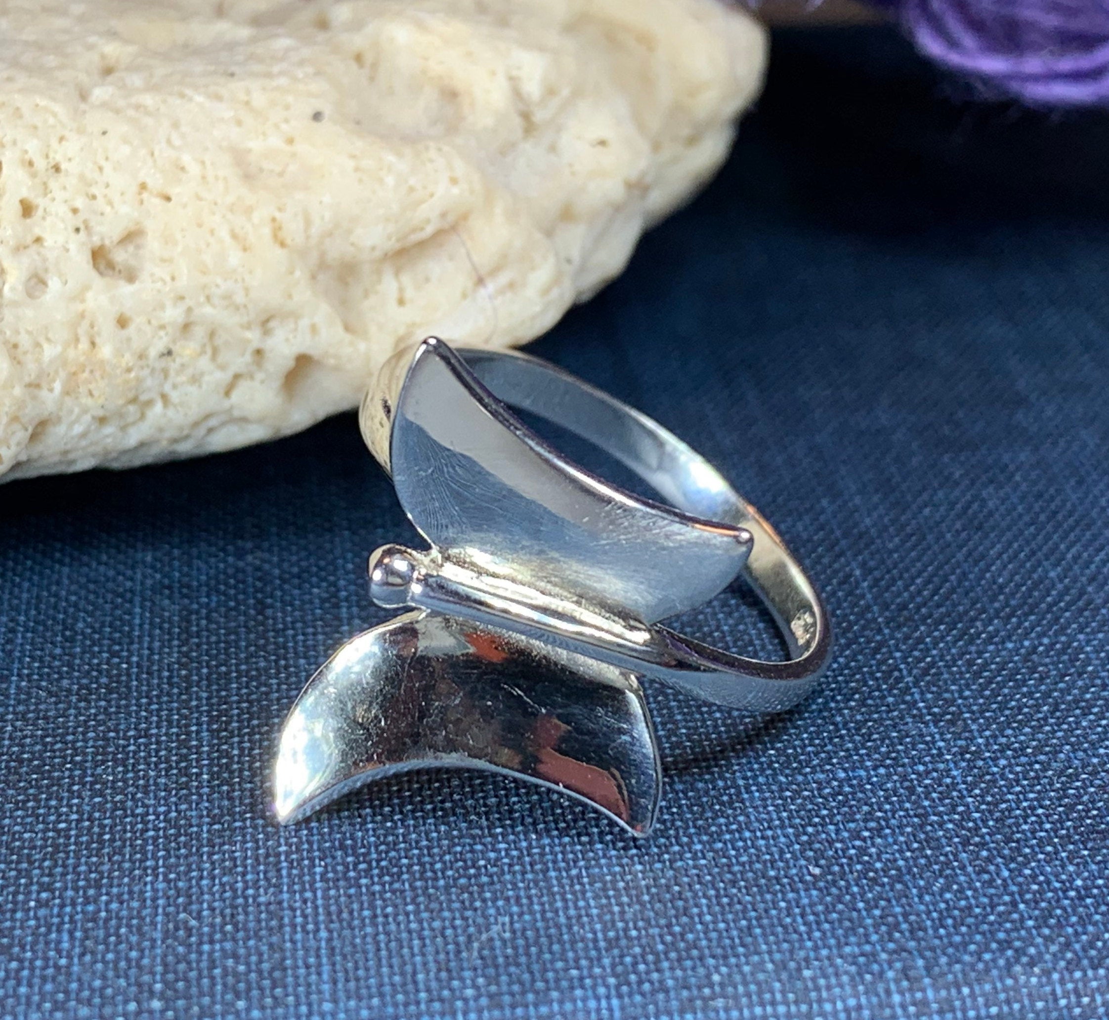 Modern Butterfly Ring