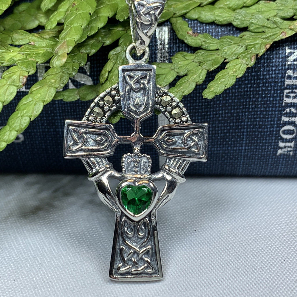 Claddagh Cross Necklace