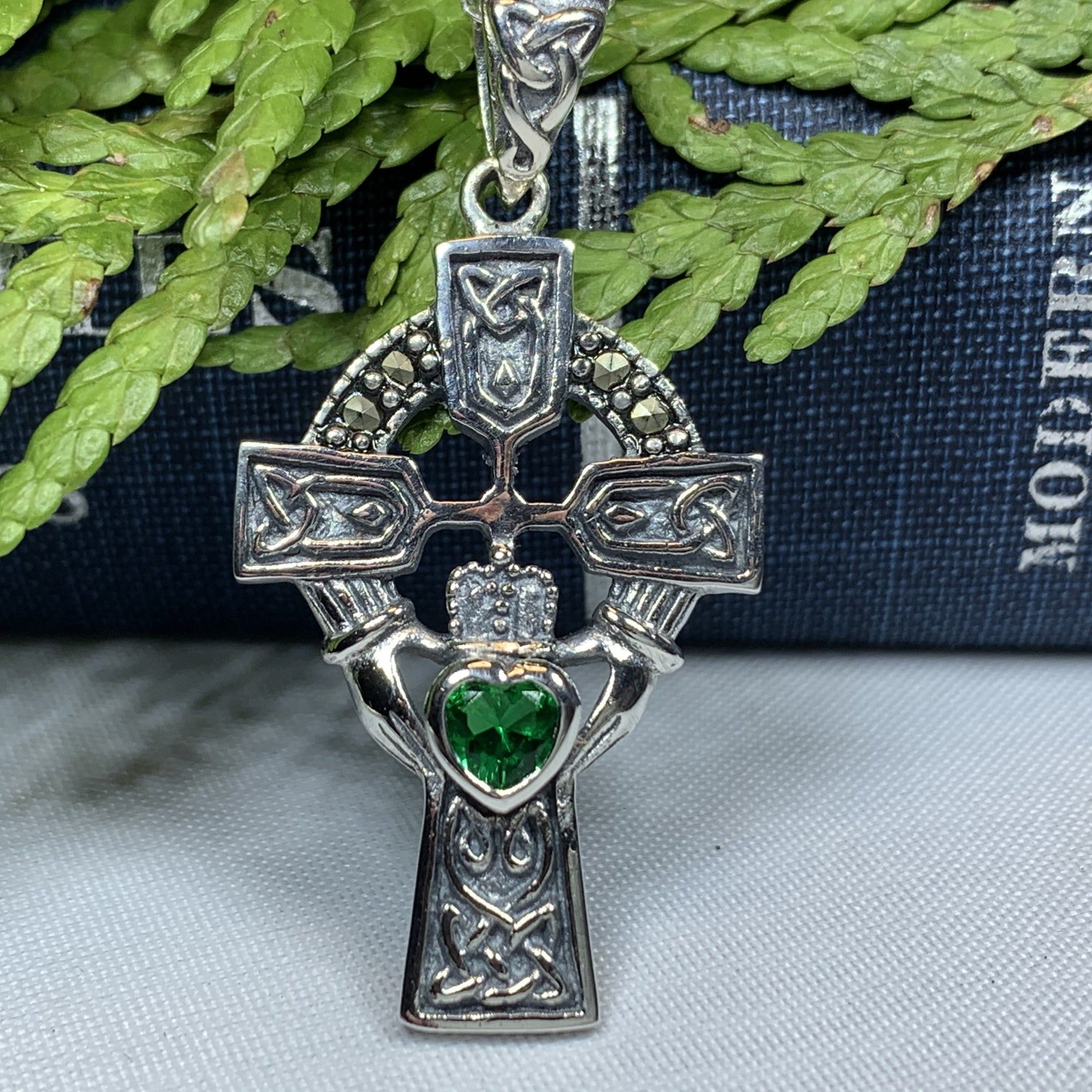 Claddagh Cross Necklace