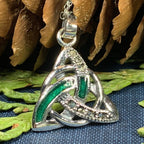 Aria Trinity Knot Necklace