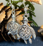 Celtic Turtle Earrings