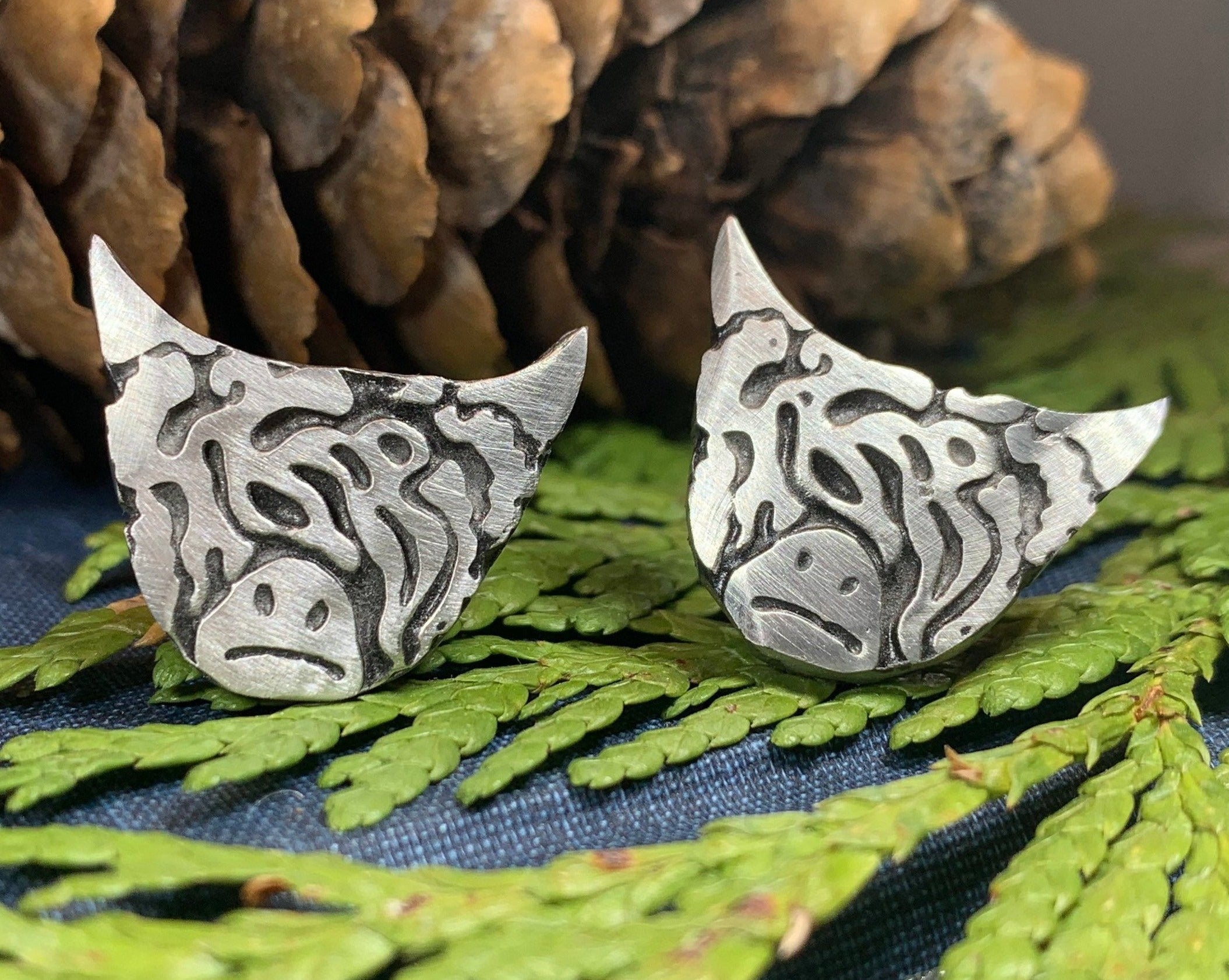 Highland Cow Cuff Links