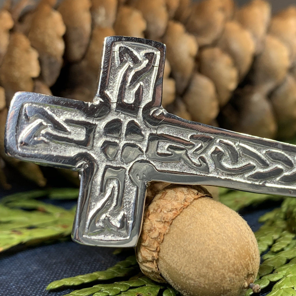 Celtic Cross Kilt Pin