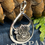 Highland Cow Necklace
