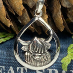 Highland Cow Necklace