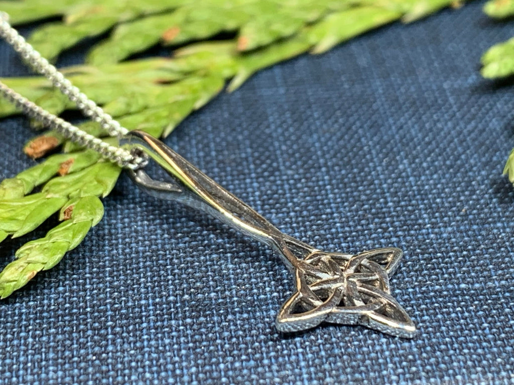 Shooting Star Celtic Knot Necklace