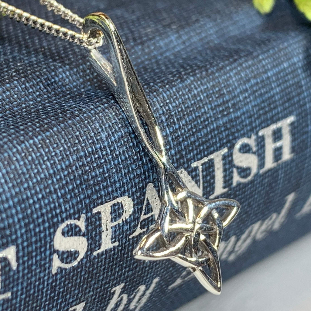 Shooting Star Celtic Knot Necklace