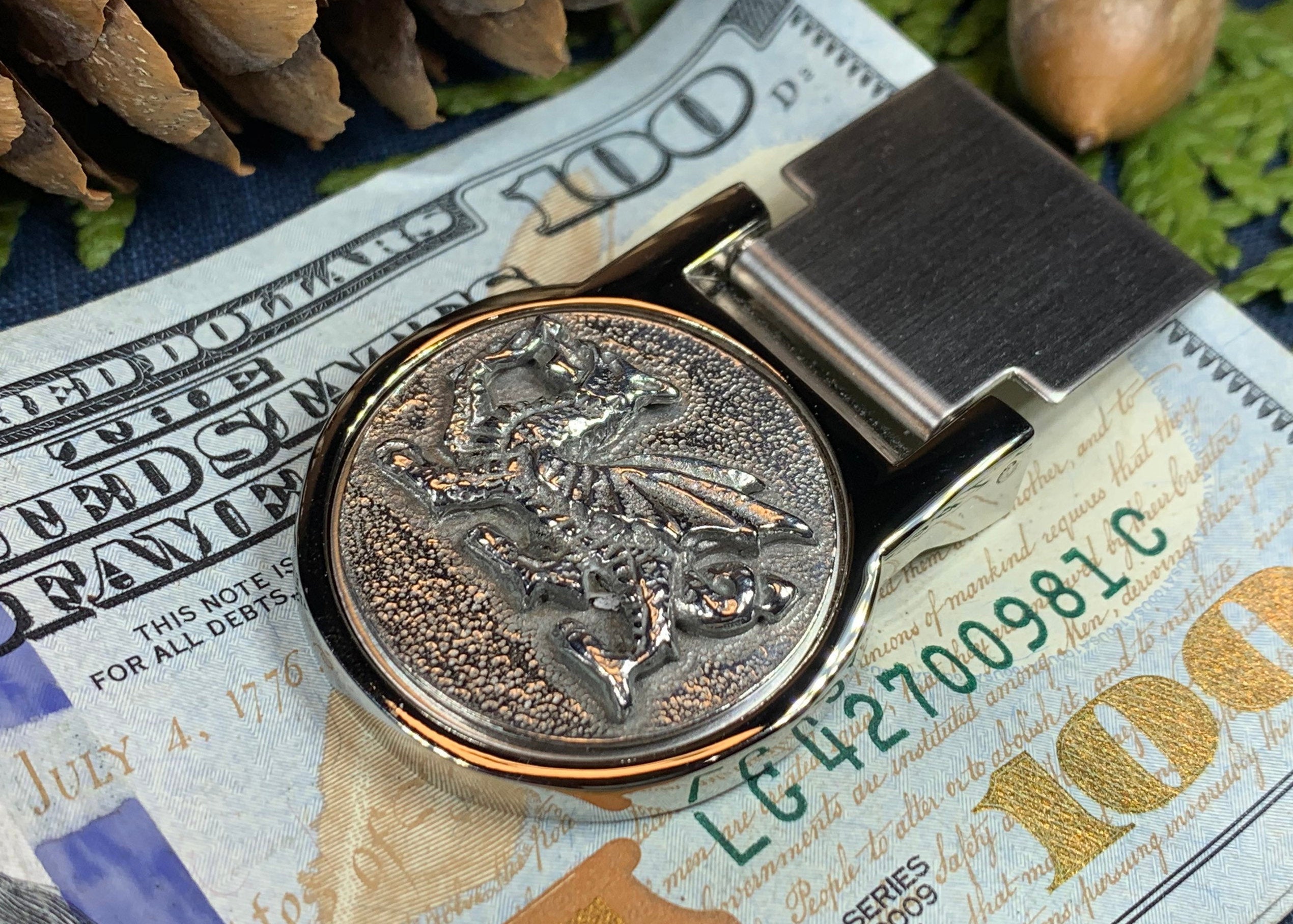 Welsh Dragon Money Clip