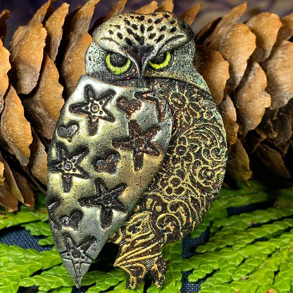 Magical Owl Brooch