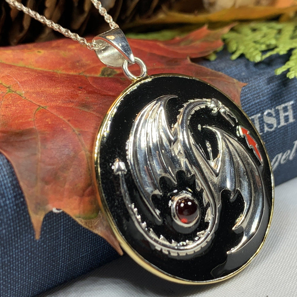 Dragon Yin Yang Necklace