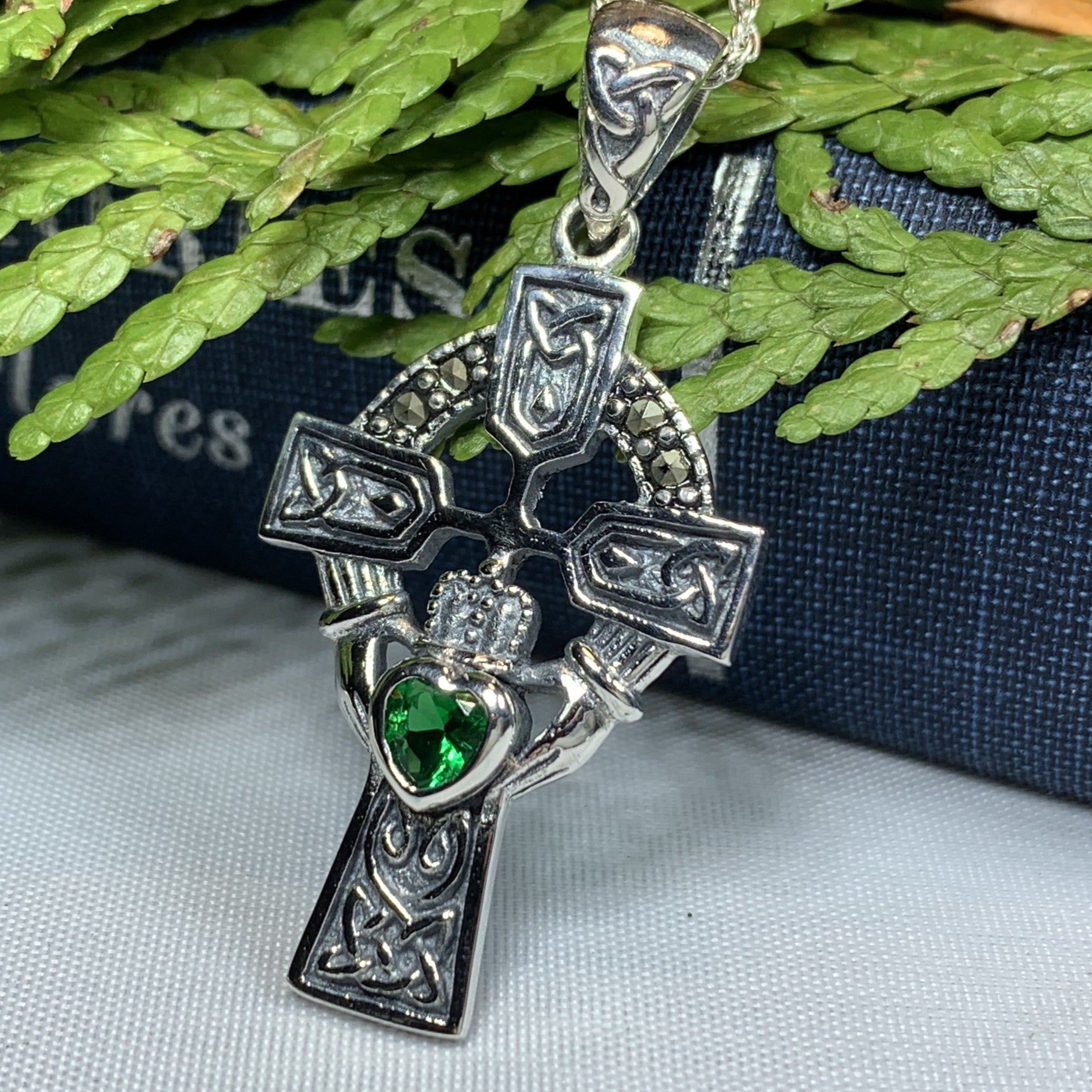 Claddagh Cross Necklace