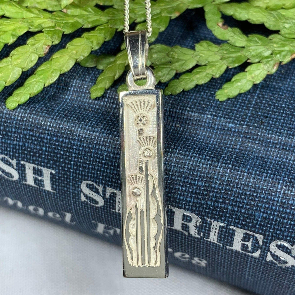 Mairi Triple Thistle Necklace