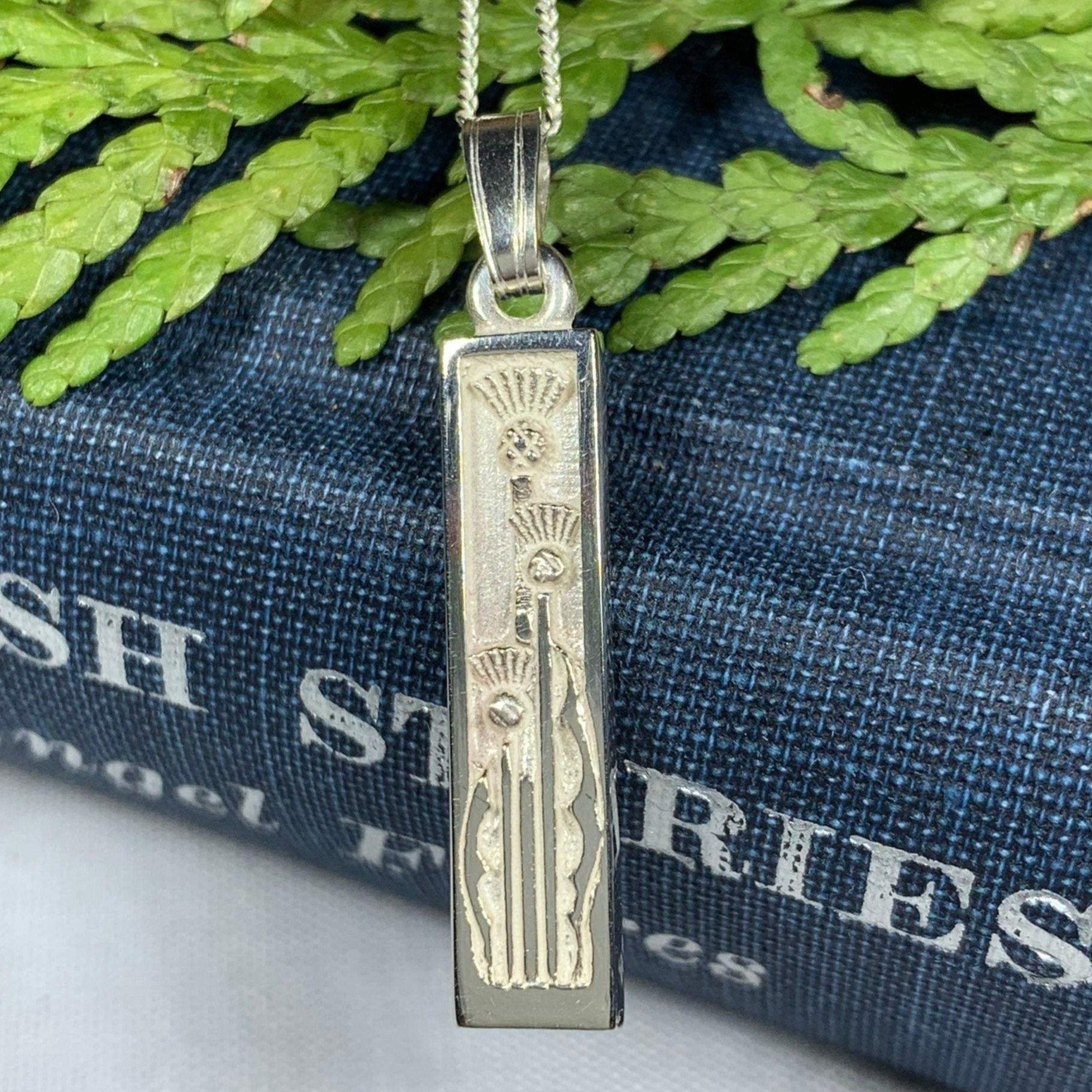 Mairi Triple Thistle Necklace