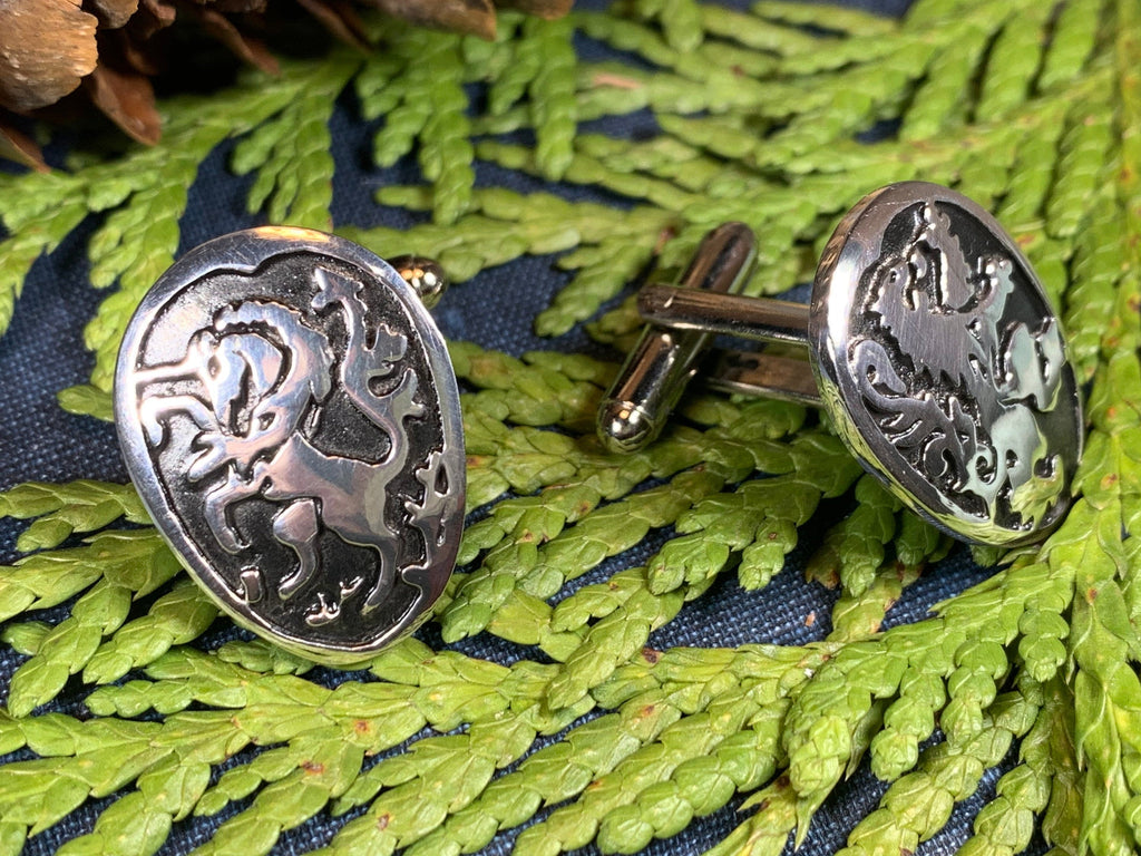 Lion & Unicorn of Scotland Cuff Links