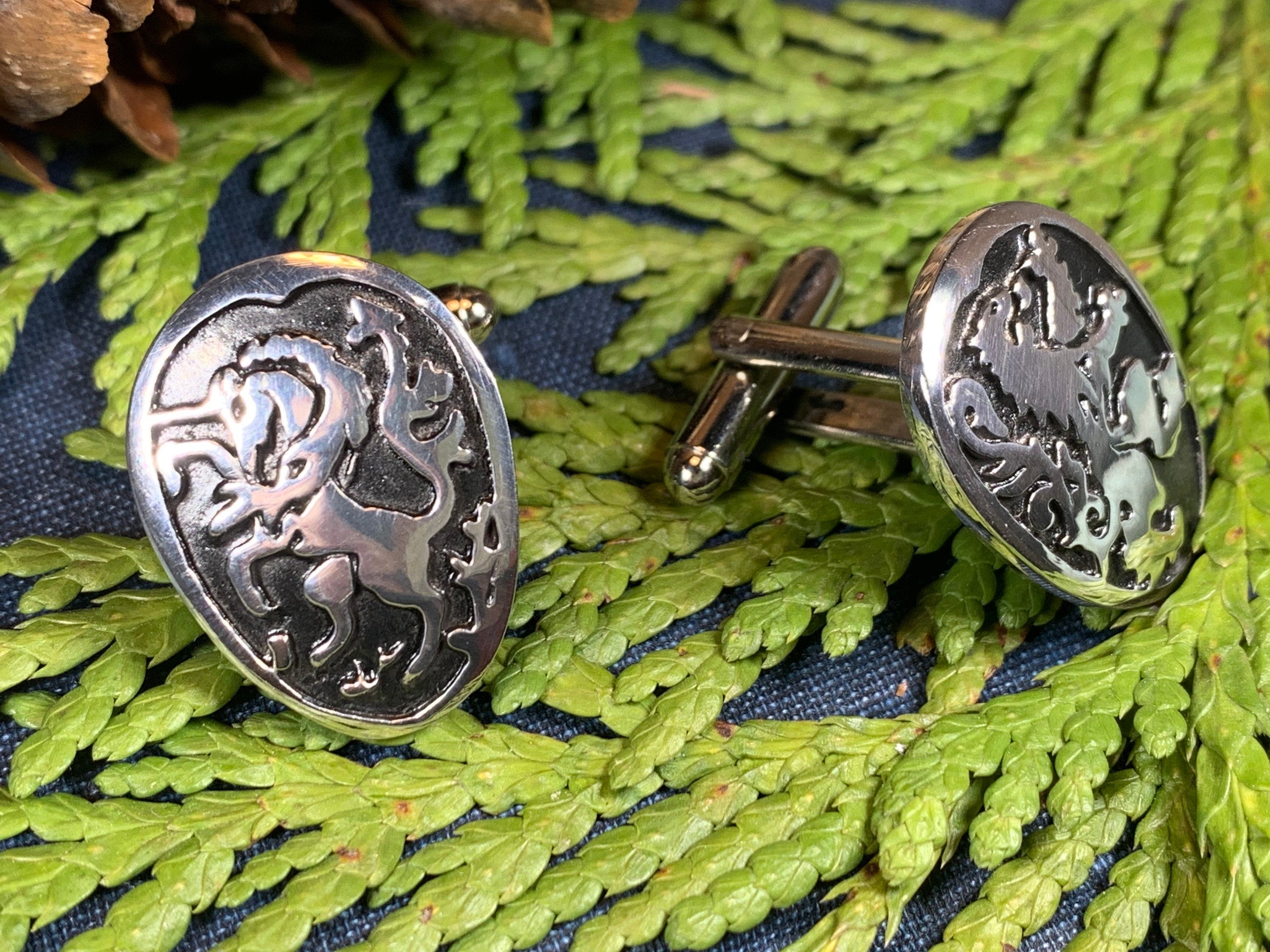 Lion & Unicorn of Scotland Cuff Links
