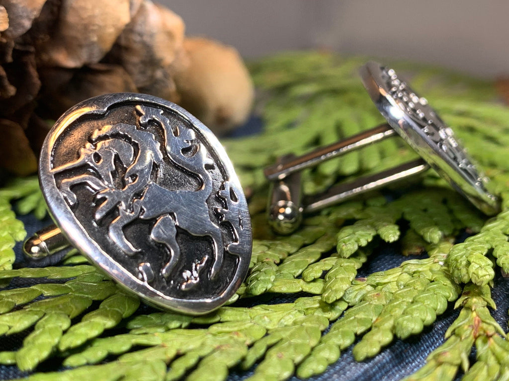 Lion & Unicorn of Scotland Cuff Links