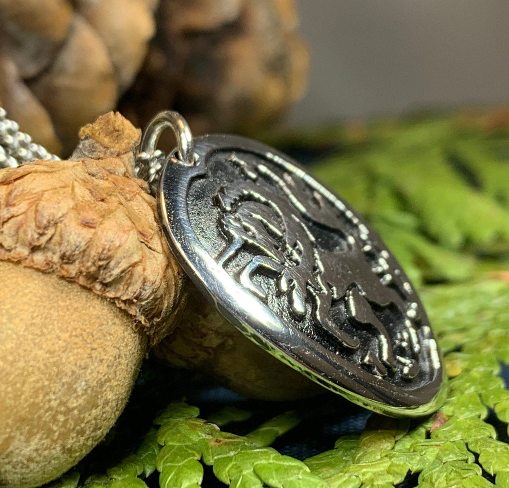 Unicorn of Scotland Pewter Necklace