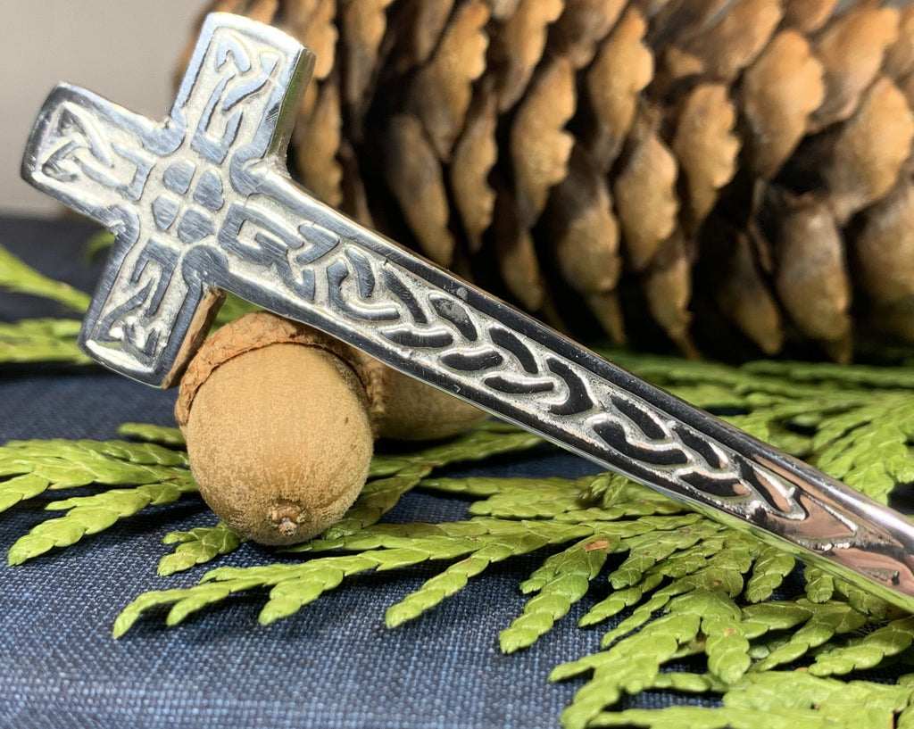 Celtic Cross Kilt Pin